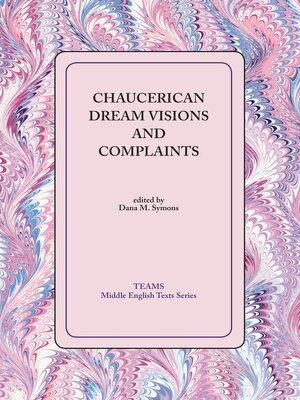 cover image of Chaucerian Dream Visions and Complaints
